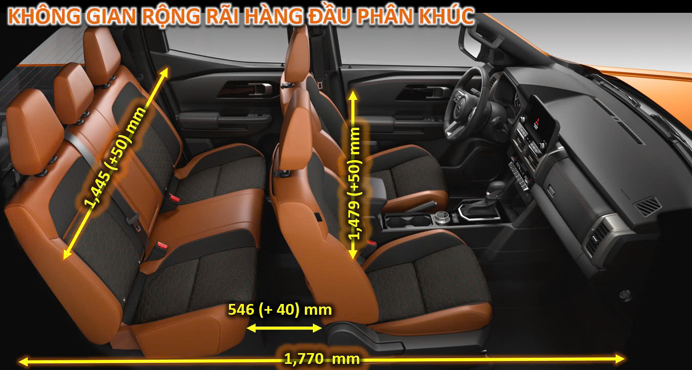 Không gian nội thất lớn hơn phiên bản cũ