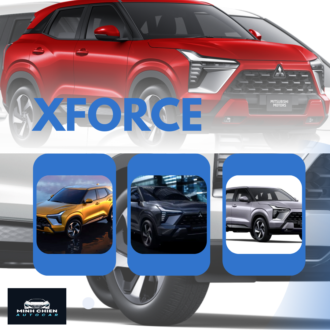 Một số màu xe của Xforce khi về thị trường Việt Nam